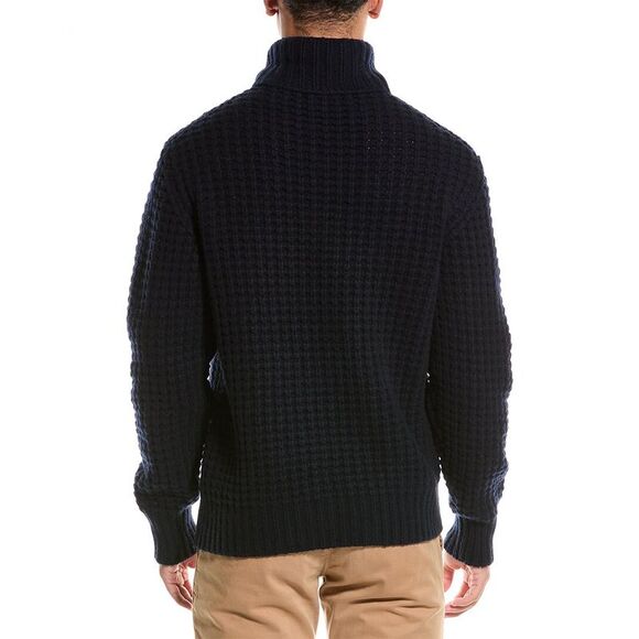 Todd Snyder Cashmere & Wool-Blend Turtleneck - Picture 2 of 3